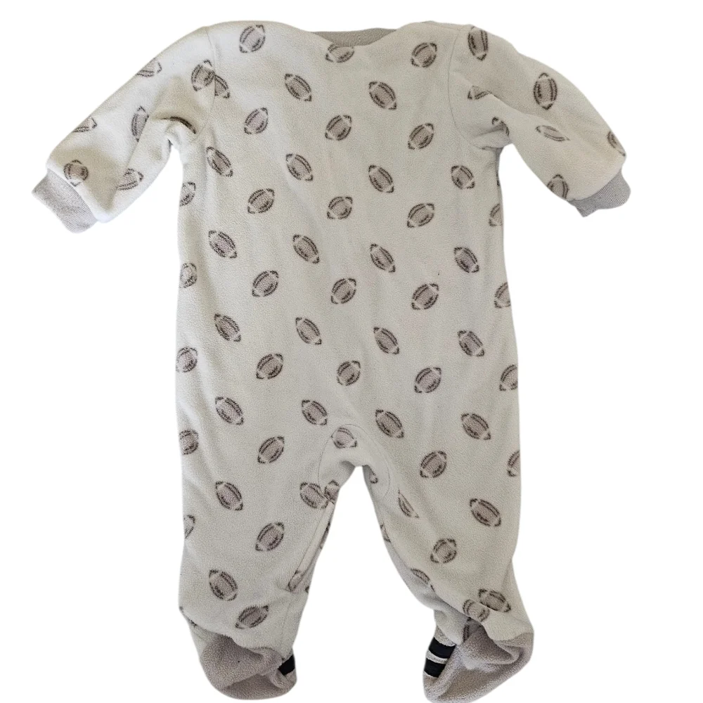 Carter's Footed Sleeper Pajamas, Bundle of 2, Size 3 Mos.